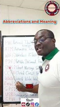 Abbreviation and Meaning #abbreviations #english #englishtips #learnenglish #englishteacher #ielts