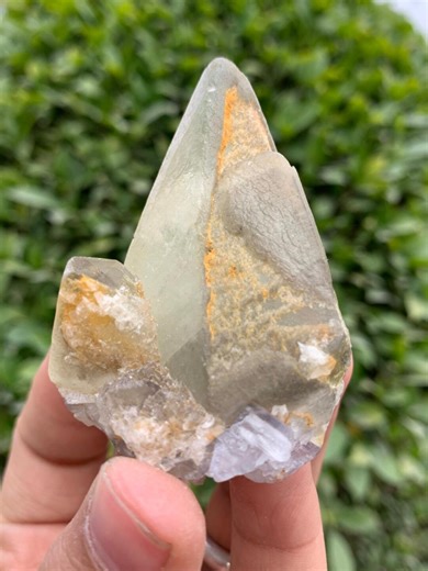 Dog Teeth Calcite Crystal | Pyramid-like Formation | Natural Specimen | 79g - Etsy