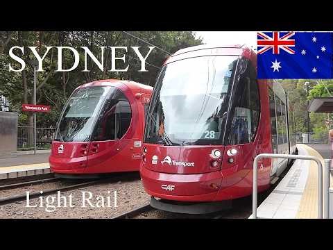 Sydney Light Rail Trams, March 2026