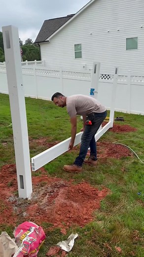 Building a Privacy Fence in My Small Backyard - DIY Fencing