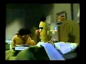 Sesame Street - Bert and Ernie - Ernie Writes a Poem