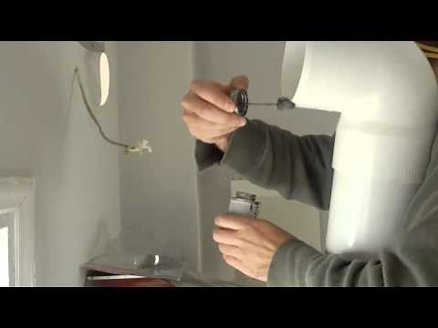 Εγκατάσταση PVC σωλήνας εξαερισμού απορροφητήρα. How to install a range hood PVC ducting system.