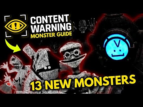 Content Warning NEW Monster Guide