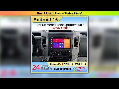 Hot Picks Android 15 Car Radio For Mercedes Benz Sprinter 2009 For VW Crafter car Multimedia GPS