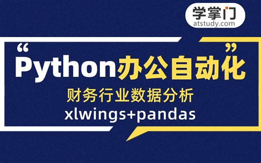 【24年最新】数据分析入门必看！Python办公自动化实战案例：某公司财务数据分析（xlwings+pandas篇）