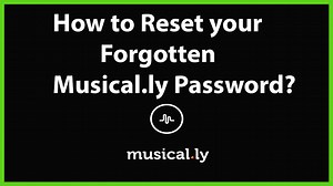 How to Reset your Forgotten Musical.ly Password?