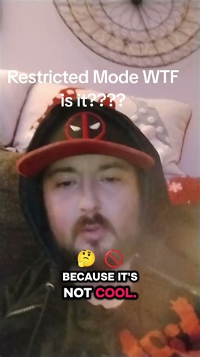 WHY DOES THE TOP OF MY SCREEN KEEP SAYIN RESTRICTED MODE?? #viraltiktok #group7