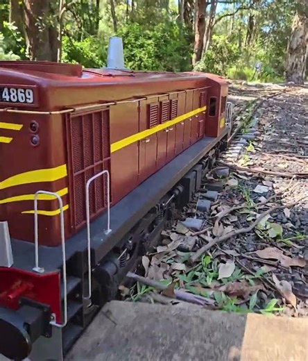 nswgr 5 inch gauge 48 class locomotive test run
