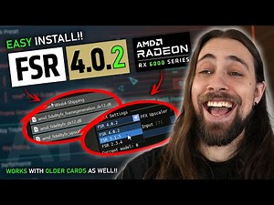 How to INSTALL AMD FSR4 for OLDER Cards - RX 6000, RX 7000 & More!!
