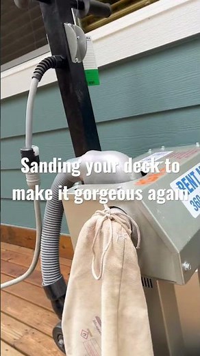 Sanding your deck warnings!