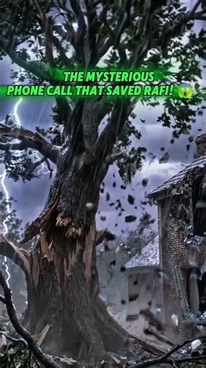 The Mysterious Phone Call That Saved Rafi! 😱📞 | 3D Cartoon Story #shorts