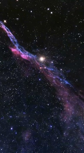 The West Veil Nebula (Caldwell 34) #nebula #universe #star #space