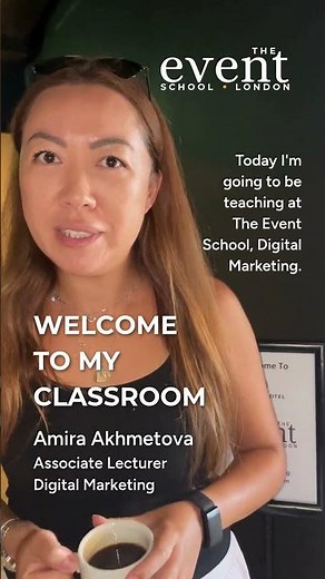 Step inside Amira’s Digital Marketing classroom in London.