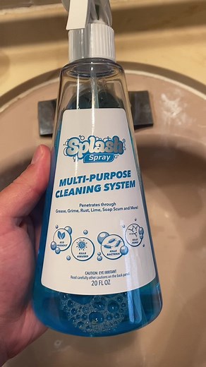splash spray cleaner review #cleanbathroom #dealsandsteals #cleaningtricks #cleaninghacks