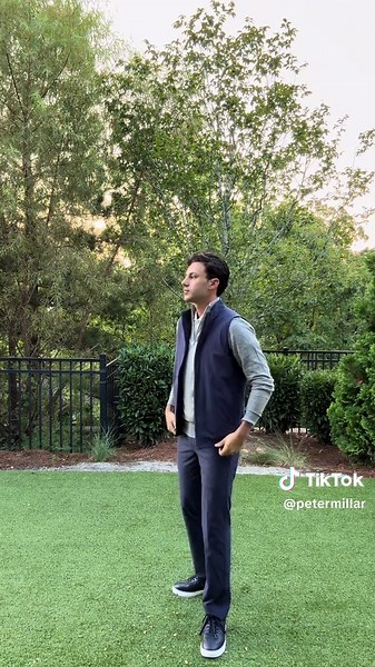 We're dressed and ready for fall golf. Are you? #PeterMillar #GolfStyle #GolfOutfit #MensFashion #MensStyle