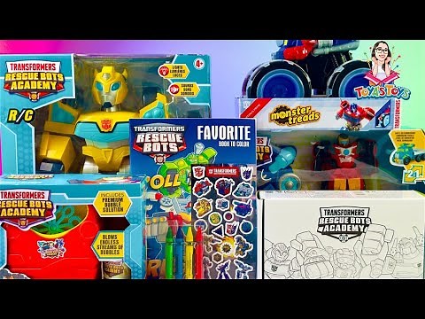 Unboxing and Review of Transformers Rescue Bots Toys Collection