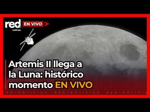 TRANSMISIÓN COMPLETA de Artemis 2 en la órbita de la Luna: récord de la @NASA, eclipse solar y más