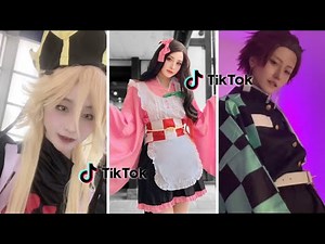 【TikTokshort】demonslayercos 🖤🖤🖤 Demon Slayer Cosplay Summary TikTok Assemble movie🎴⚡️🦋🐍🌸🔥