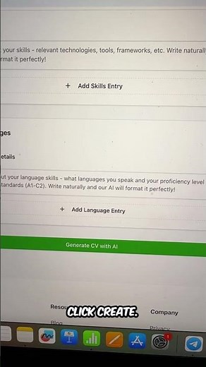 How to Make Europass CV in Minutes with AI! #CV #JobSearch #europass