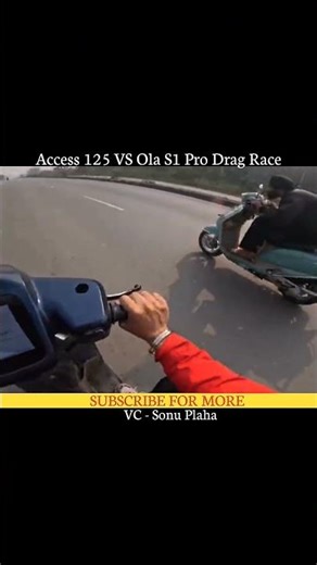 ||💥Access 125 VS Ola S1 Pro Drag Race💥|| Subscribe 👉 @Sixerrider36