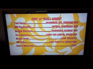Spongebob Squarepants End Credits
