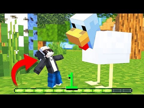 Minecraft, But Your XP = Your Size....