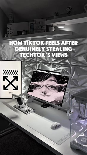 Ik im not trippin😭🤞 #techtok #whitesetup #pcgaming #exotech #desksetup Comment “Genuinely🫩” for a follow🙏🔥 gaming clips 2025, rate my setup, best budget gaming PC 2025, best mini PC for gaming, cheapest gaming setup, affordable gaming setup 2025, zero build fortnite, vertical monitor setup, ps5 gaming setups, playstation collection, xooxclips, controller cam, ultimate gaming setup, budget gaming desk setup, RGB gaming setup, PC building 2025, PC parts haul, techtok gaming setup, RGB on a bu