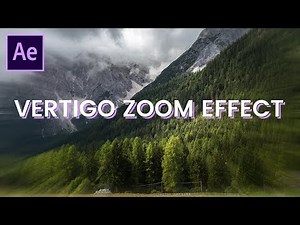 Easy Vertigo Zoom Effect in After Effects