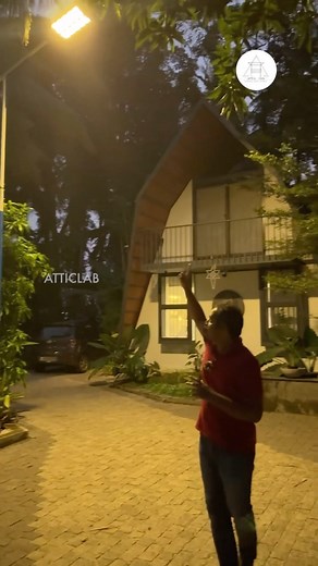 16K views · 43 reactions | Solar Pole Lights with Light and Motion Sensors | Sustainable & Cost Effective | No wiring and Electricity Required | Review by AtticLab | Attic Lab | Facebook