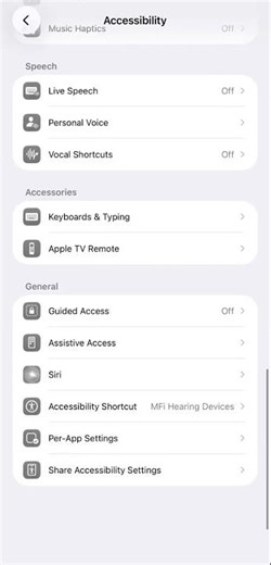 Assistive Access iOS 26.2.1