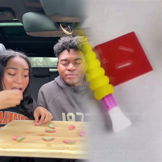 Poison candy challenge prank👀 #sister #brother #funny #funnyvideo #comedy #prank