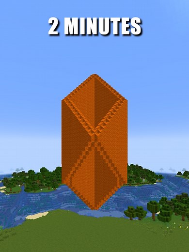 Minecraft Cobblestone Tower: A Time-Lapse Journey