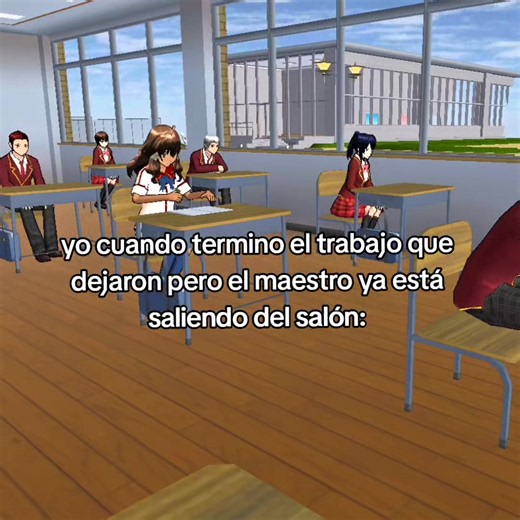 Luego ni lo califican o los tengo que andar persiguiendo hasta el otro salón para que me califiquen💔 #sakuraschool #yocuando #fyp #popular #paratiii Ya regresé de nuevo omg... ib: @resaposslayy