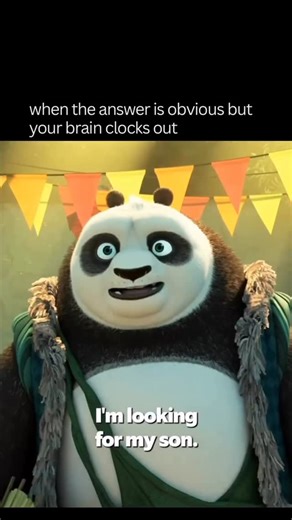 Sarcoofy on Instagram: "Almost This scene from Kung Fu Panda 3 🎬 is a masterclass in dramatic irony done right. Two characters share the exact same loss, the same pain, and the same search — and somehow miss the most obvious truth possible. While the music swells and emotions feel sincere, the real comedy lives in what doesn’t happen. Po meets a panda who lost his son. Po admits he lost his father. They exchange sympathy, wish each other luck, and walk away — even though the answer is literally