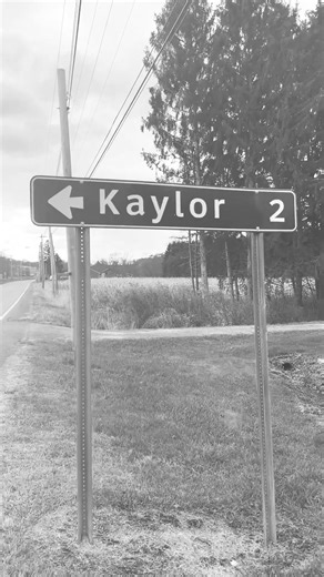 Midnight (1982 horror film) Kaylor road sign location.