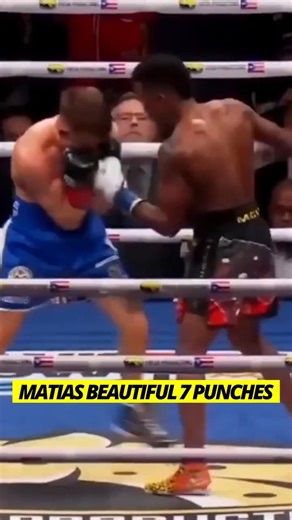 MATIAS BEAUTIFUL 7 PUNCHES #boxing