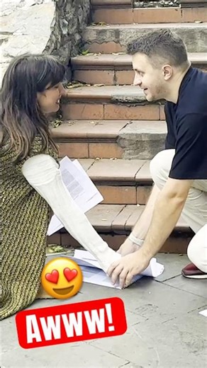 Girl touching hand Prank! 😍😂 #shorts