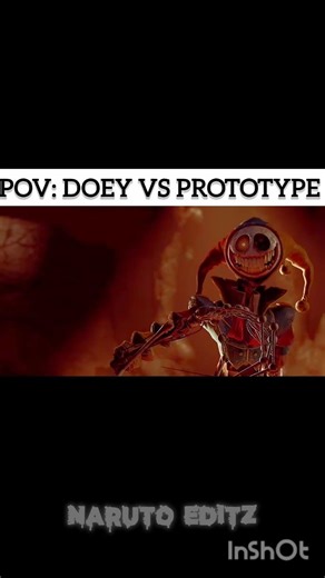||DOEY vs THE PROTOTYPE: The Ultimate Showdown! 🔥 #shorts #poppyplaytime||