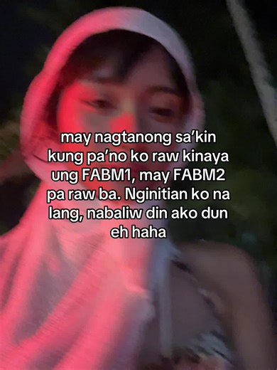 Paano Ko Kinaya ang FABM1?