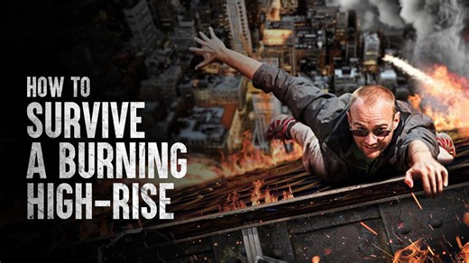 Escaping a burning high-rise