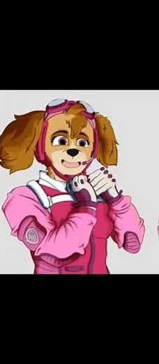 Paw patrol Love story = Chase X skye and marshall X Everest