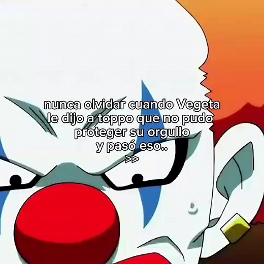 Vegeta enfrenta a Toppo: el orgullo en juego