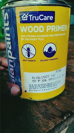 Best primer for wooden furniture | Interior wood primer for smooth finish