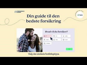 Sådan bruger du Forsikringsguiden.dk