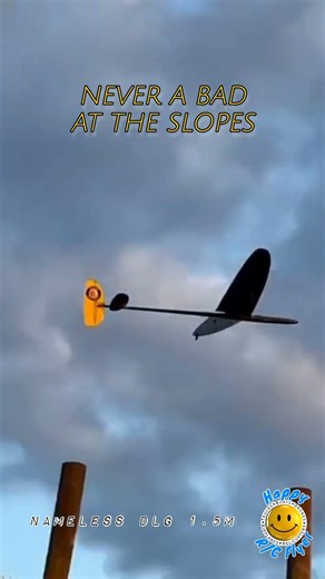 Never A Bad Day At The Slopes #DLG#Glider#SlopesSoaring#RC#RCWithFriends#RCFun#HappyRCFlyer