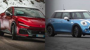 Ferrari Purosangue vs Mini Cooper S