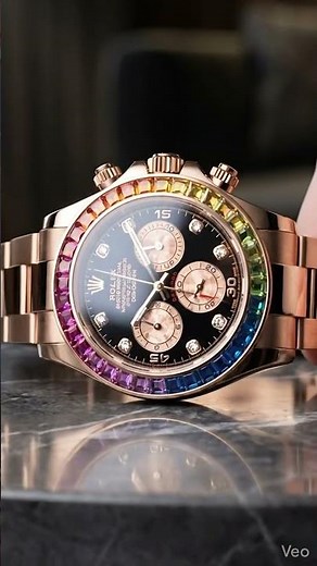 This Rolex Daytona Rainbow Is Pure Luxury Art 🌈