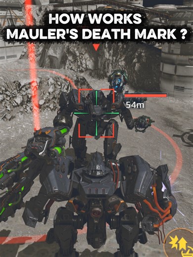 How Mauler's Death Mark Works in War Robots