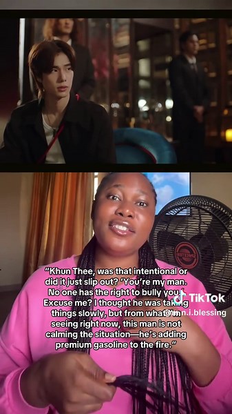 “Khun Thee, was that intentional or did it just slip out? ‘You’re my man. No one has the right to bully you.’ Excuse me? I thought he was taking things slowly, but from what I’m seeing right now, this man is not calming the situation—he’s adding premium gasoline to the fire.”#meandtheeseries #blfangirl🏳‍🌈 #mniblessing #fyppppppppppppppppppppppp #BLSeries