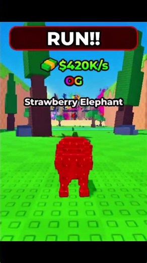 ONLY 2 KICKS?! KICK A LUCKY BLOCK #roblox #robloxshorts